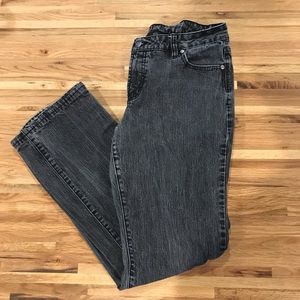 Amber Sun Grey Denim Jeans Size 10